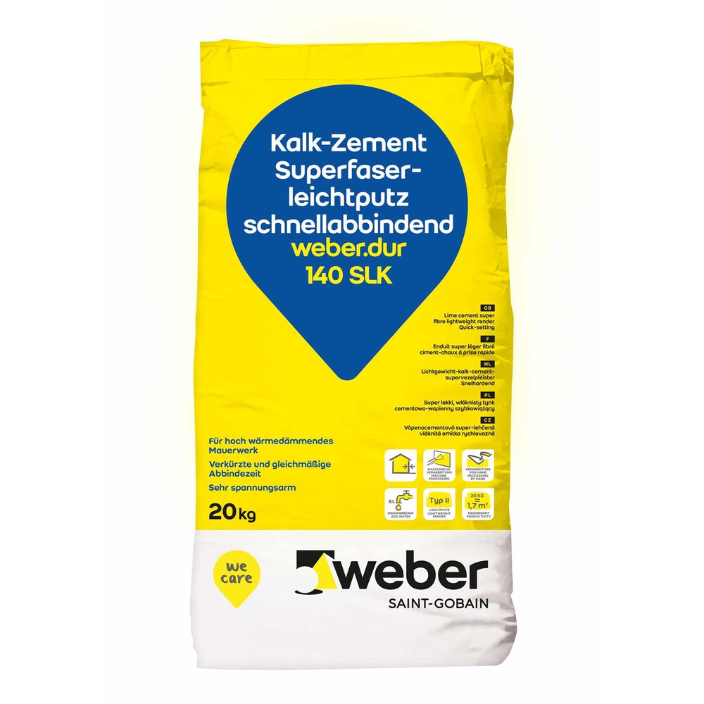 Packshot Verpackung weber.dur 140 SLK